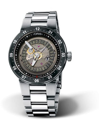 Oris - 01 733 7613 4114-07 8 24 75  WilliamsF1 Team Skeleton Engine Date 42 Stainless Steel / Bracelet