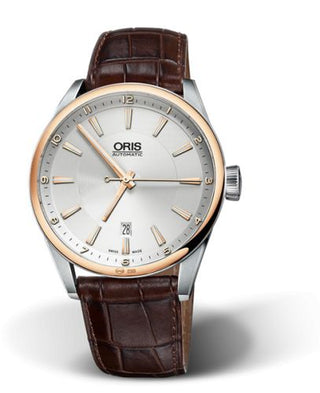 Oris - 01 733 7642 6331-07 5 21 80FC  Artix Date 42 Stainless Steel - Rose Gold / Silver