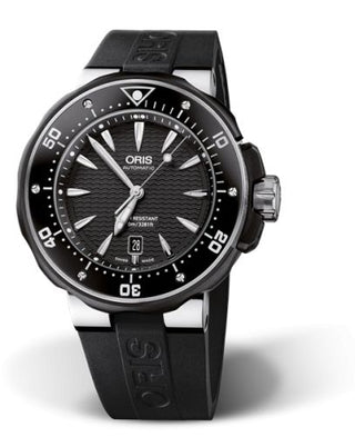 Oris - 01 733 7646 7154-07 4 26 04TEB  ProDiver Date Titanium / Black / Rubber