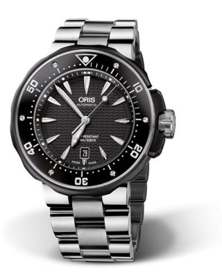 Oris - 01 733 7646 7154-07 8 26 71PEB  ProDiver Date Titanium / Black / Bracelet