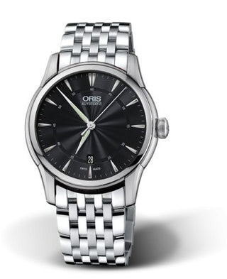 Oris - 01 733 7670 4054-07 8 21 77  Artelier Date 40 Stainless Steel / Black / Bracelet