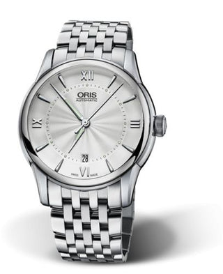 Oris - 01 733 7670 4071-07 8 21 77  Artelier Date 40.5 Stainless Steel / Silver / Bracelet