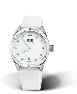 Oris - 01 733 7671 4196-07 4 18 30FC  Artix GT Date Stainless Steel - Ceramic / White - Diamond / Rubber