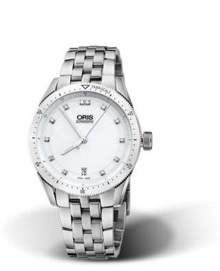 Oris - 01 733 7671 4196-07 8 18 85  Artix GT Date Stainless Steel - Ceramic / White - Diamond / Bracelet