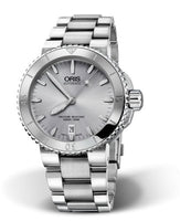 Oris Aquis Date 40 Stainless Steel / Silver / Rubber (01 733 7676 4141-07 8 21 10P)