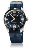 Oris - 01 733 7707 4035-07 5 20 29FC  Divers Sixty-Five 40 Stainless Steel / Blue / NATO