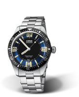 Oris Divers Sixty-Five 40 Stainless Steel / Deauville Blue / NATO (01 733 7707 4035-07 8 20 18)