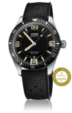 Oris - 01 733 7707 4064-07 4 20 18  Divers Sixty-Five 40 Stainless Steel / Black / Rubber