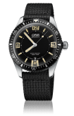 Oris - 01 733 7707 4064-07 5 20 24  Divers Sixty-Five 40 Stainless Steel / Black / Textile 