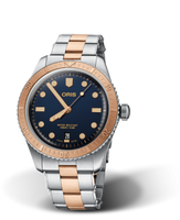 Oris Divers Sixty-Five 40 Stainless Steel / Blue / Calf (01 733 7707 4355-07 8 20 17)