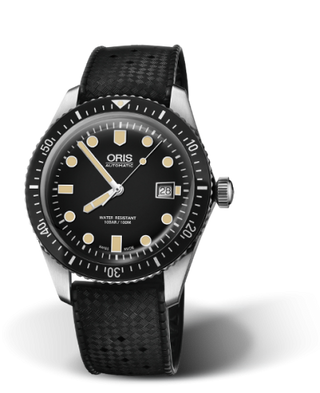 Oris - 01 733 7720 4054-07 4 21 18  Divers Sixty-Five 42 Stainless Steel / Black / Rubber