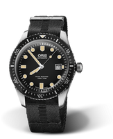 Oris Divers Sixty-Five 42 Stainless Steel / Black / Calf (01 733 7720 4054-07 5 21 26FC)