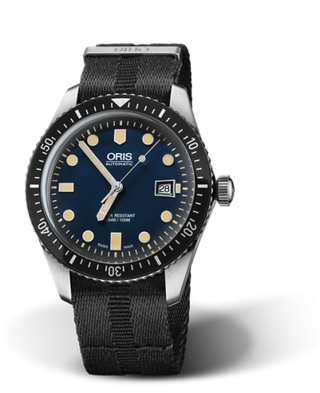 Oris - 01 733 7720 4055-07 5 21 26FC  Divers Sixty-Five 42 Stainless Steel / Blue / NATO