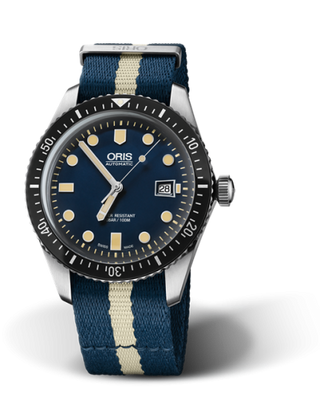 Oris - 01 733 7720 4055-07 5 21 29FC  Divers Sixty-Five 42 Stainless Steel / Blue / NATO