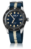 Oris - 01 733 7720 4055-07 5 21 29FC  Divers Sixty-Five 42 Stainless Steel / Blue / NATO