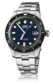 Oris - 01 733 7720 4055-07 8 21 18  Divers Sixty-Five 42 Stainless Steel / Blue / Bracelet