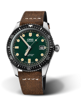 Oris Divers Sixty-Five 42 Stainless Steel / Green / NATO (01 733 7720 4057-07 5 21 02)