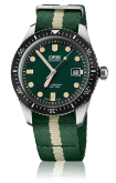 Oris - 01 733 7720 4057-07 5 21 24FC  Divers Sixty-Five 42 Stainless Steel / Green / NATO