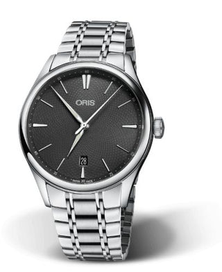 Oris - 01 733 7721 4013-07 8 21 88  Artelier Date 40 Generalstabsabgänger Edition / Grey