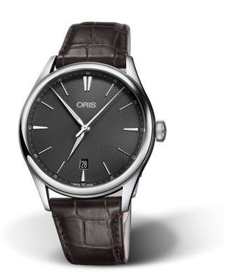 Oris - 01 733 7721 4053-07 5 21 65FC  Artelier Date 40 Stainless Steel / Grey