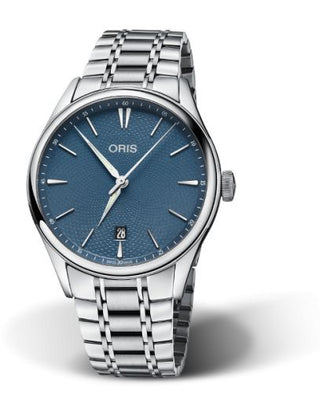 Oris - 01 733 7721 4055-07 8 21 88  Artelier Date 40 Stainless Steel / Blue / Bracelet