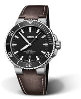 Oris Aquis Date 43.5 Stainless Steel / Blue / Calf (01 733 7730 4124-07 5 24 10EB)