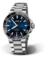 Oris Aquis Date 43 Stainless Steel / Green / Bracelet (01 733 7730 4135-07 8 24 05PEB)