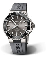 Oris Aquis Date 36.5 Stainless Steel / Black - Diamond / Rubber (01 733 7730 7153-07 4 24 63TEB)