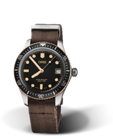 Oris Divers Sixty-Five 36 Stainless Steel / Bronze / Black / Calf (01 733 7747 4354-07 5 17 30)