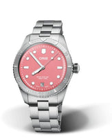 Oris Divers Sixty-Five 38 Cotton Candy Stainless Steel / Pink / Perlon (01 733 7771 4058-07 8 19 18)