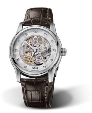 Oris - 01 734 7670 4019-07 1 21 73FC  Artelier Skeleton 40.5 Diamonds