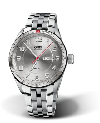 Oris - 01 735 7662 4461-07 8 21 85  Artix GT Day Date Stainless Steel / Silver / Bracelet