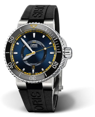 Oris - 01 735 7673 4185-Set RS  Aquis Great Barrier Reef Limited Edition II / Rubber