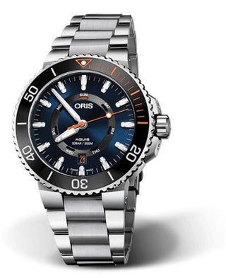 Oris - 01 735 7734 4185-Set MB  Aquis Staghorn Restoration Limited Edition / Bracelet