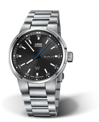 Oris - 01 735 7740 4154-07 8 24 50S  Williams Day Date 42 Stainless Steel / Grey / Bracelet