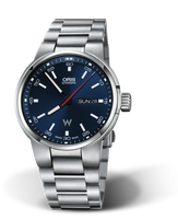 Oris Williams Day Date 42 Stainless Steel / Blue / Rubber (01 735 7740 4155-07 8 24 50S)