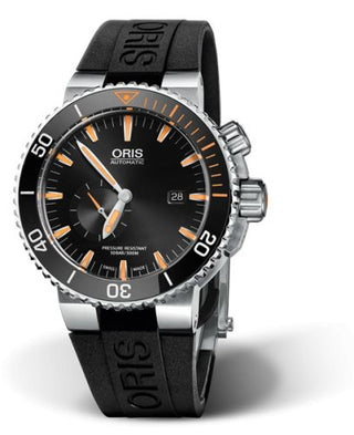 Oris - 01 743 7709 7184-Set RS  Aquis Carlos Coste Limited Edition IV / Rubber