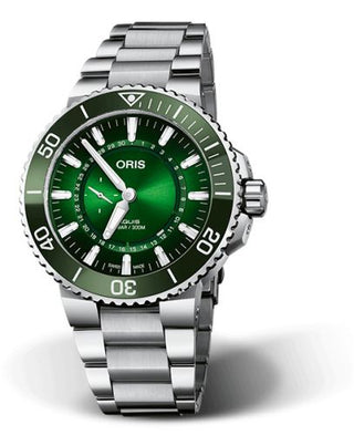 Oris - 01 743 7734 4187-Set  Aquis Small Seconds Date 43.5 Hangang Limited Edition