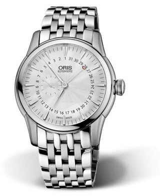 Oris - 01 744 7665 4051-07 8 22 77  Artelier Small Second Pointer Day 42 Stainless Steel / Silver / Bracelet