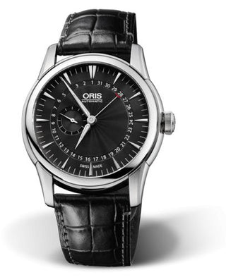 Oris - 01 744 7665 4054-07 1 22 74FC  Artelier Small Second Pointer Day 42 Stainless Steel / Black