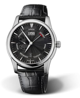 Oris - 01 745 7666 4054-07 1 23 74FC  Artelier Small Second Pointer Day 44 Stainless Steel / Black