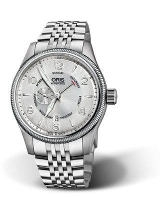 Oris - 01 745 7688 4061-07 8 22 30  Big Crown Small Second Pointer Day Stainless Steel / Silver / Bracelet