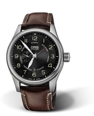 Oris - 01 745 7688 4064-07 5 22 77FC  Big Crown Small Second Pointer Day Stainless Steel / Black