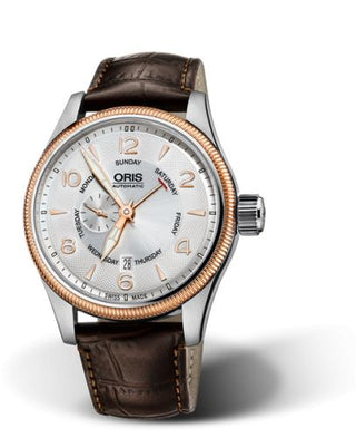 Oris - 01 745 7688 4361-07 5 22 73FC  Big Crown Small Second Pointer Day Stainless Steel - Rose Gold / Silver