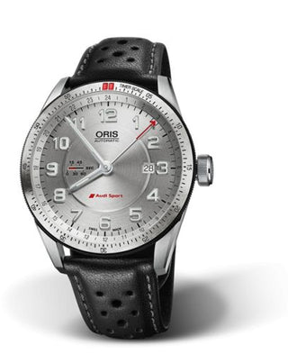 Oris - 01 747 7701 4461-07 5 22 87FCS  Audi Sport GMT Stainless Steel / Silver