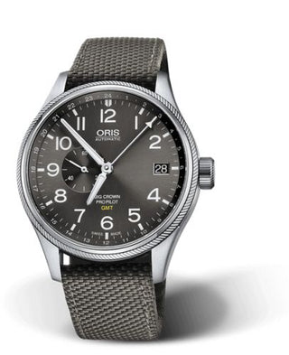 Oris - 01 748 7710 4063-07 5 22 17FC  Big Crown ProPilot GMT Stainless Steel / Grey