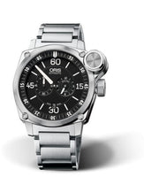 Oris BC4 Der Meisterflieger Stainless Steel / Black (01 749 7632 4194-Set MB)