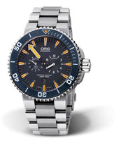 Oris Aquis Titan Small Second - Date Titanium  / Grey / Rubber (01 749 7663 7185-Set MB)