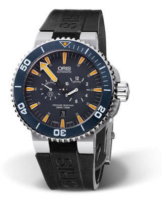 Oris - 01 749 7663 7185-Set RS  Aquis Tubbataha Limited Edition / Rubber