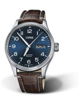 Oris - 01 752 7698 4065-07 1 22 72FC  Big Crown ProPilot Big Day Date Stainless Steel / Blue